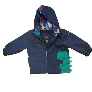 London Fog Dinosaur Raincoat- 6-9months